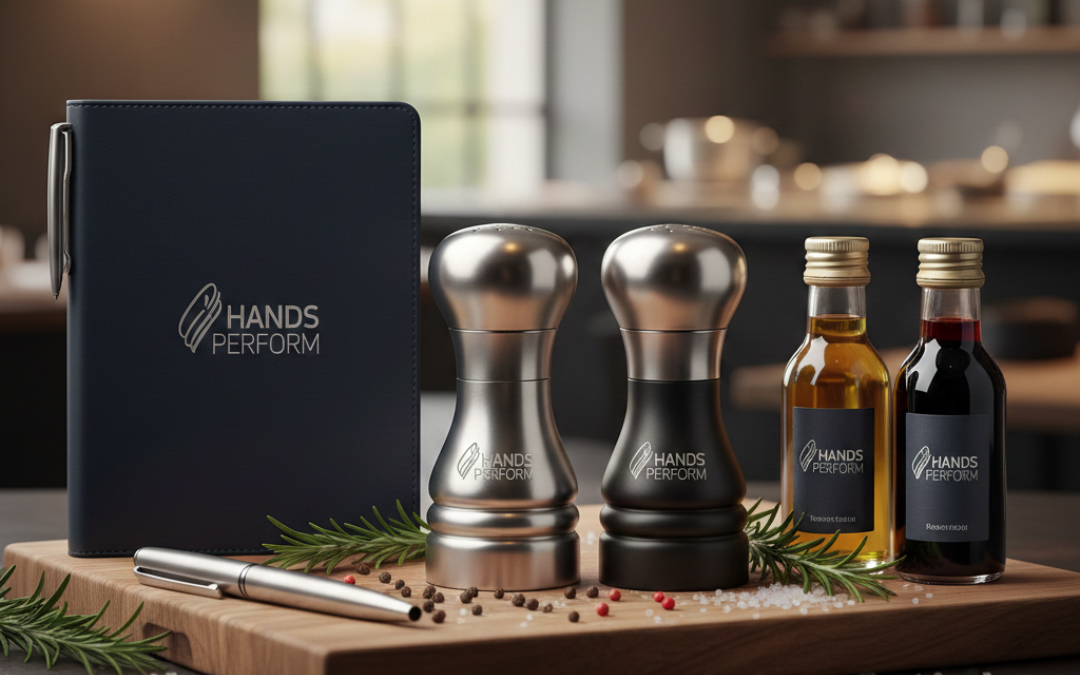 Sabor da Marca: Como Brindes Corporativos Elevam Seu Negócio na Gastronomia