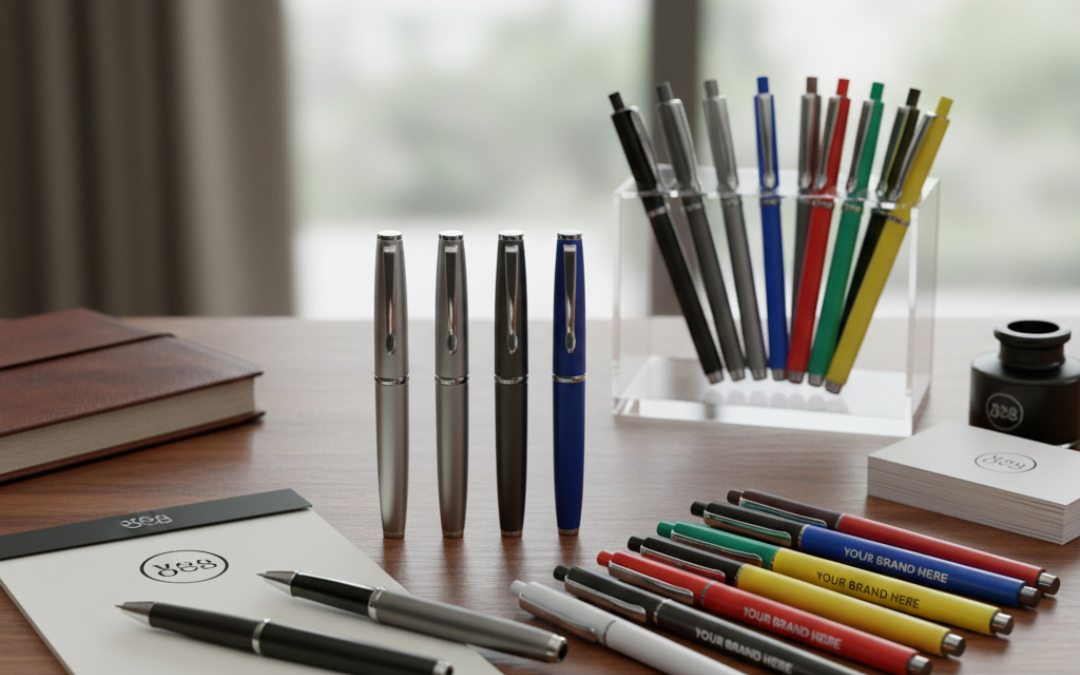Canetas Personalizadas: O Brinde Clássico que Continua Conectando Marcas e Clientes