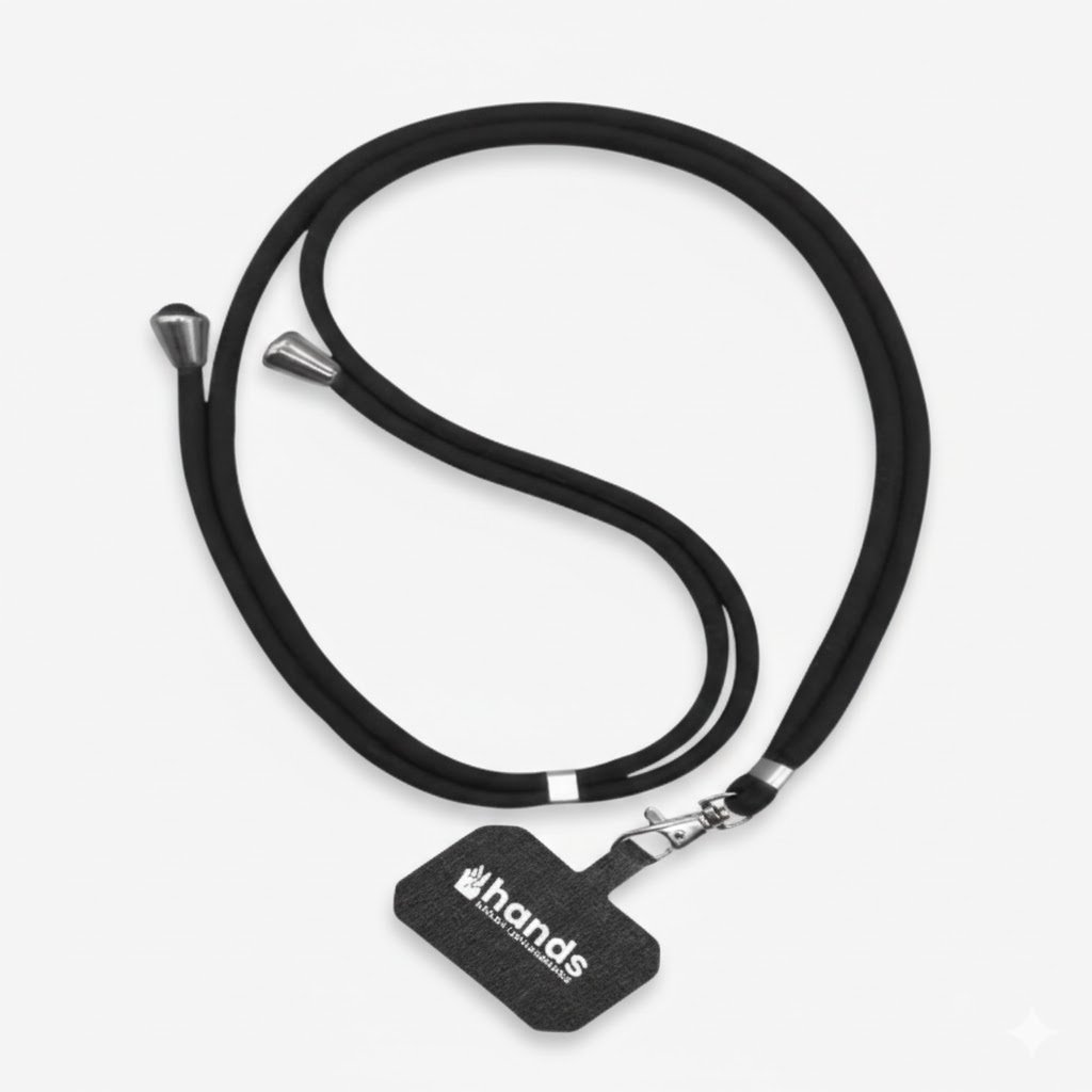 Cordão para Celular Ajustável Personalizado com Suporte | Hands Perform