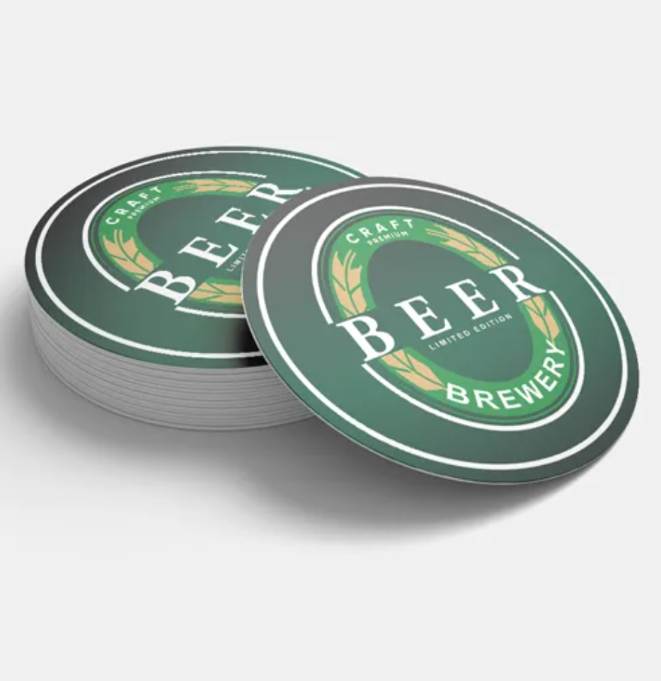 Porta-copos Personalizados e Bolachas de Chopp | Hands Perform Brindes