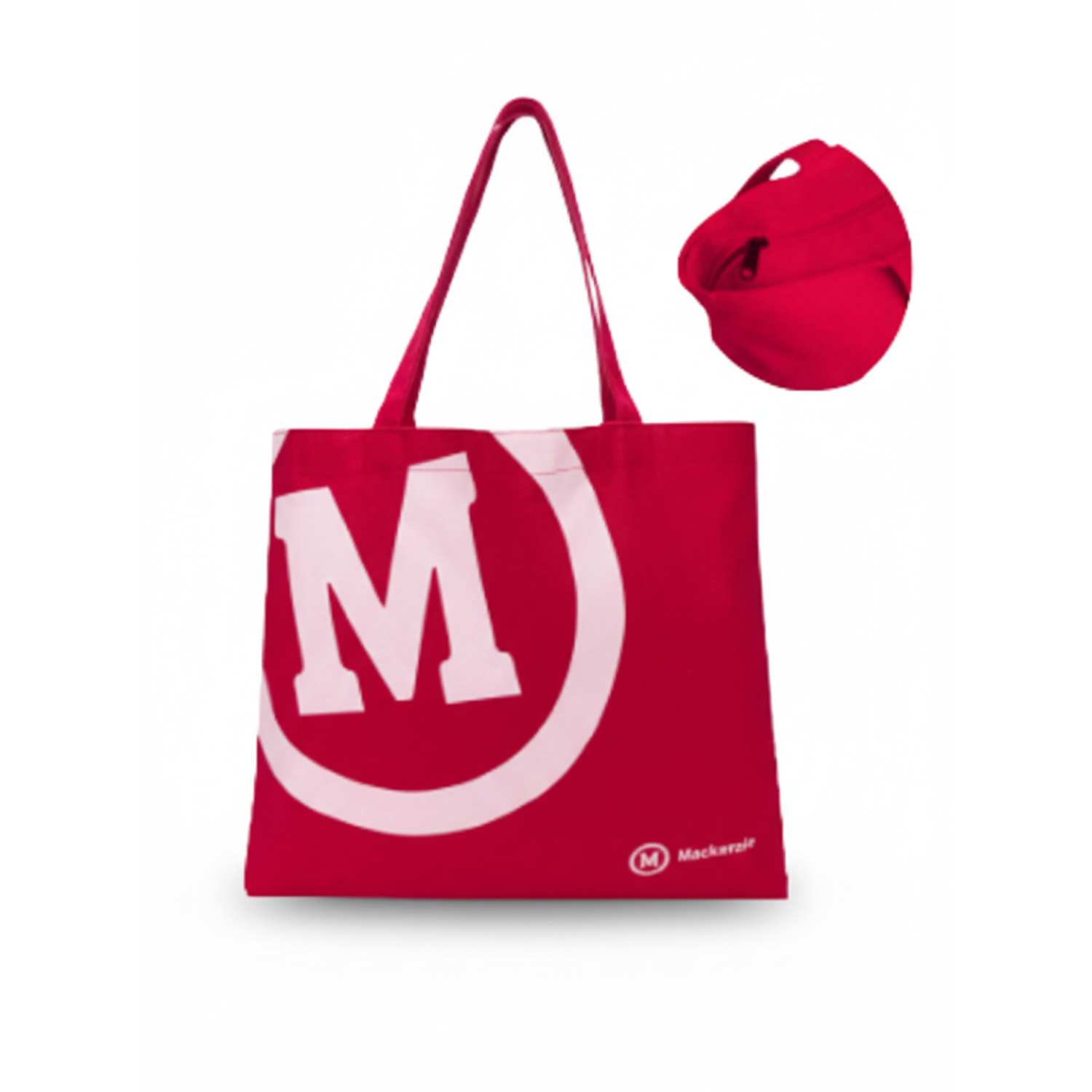 Ecobag em Lona de Algodão com Zíper 44x37cm | Hands Brindes