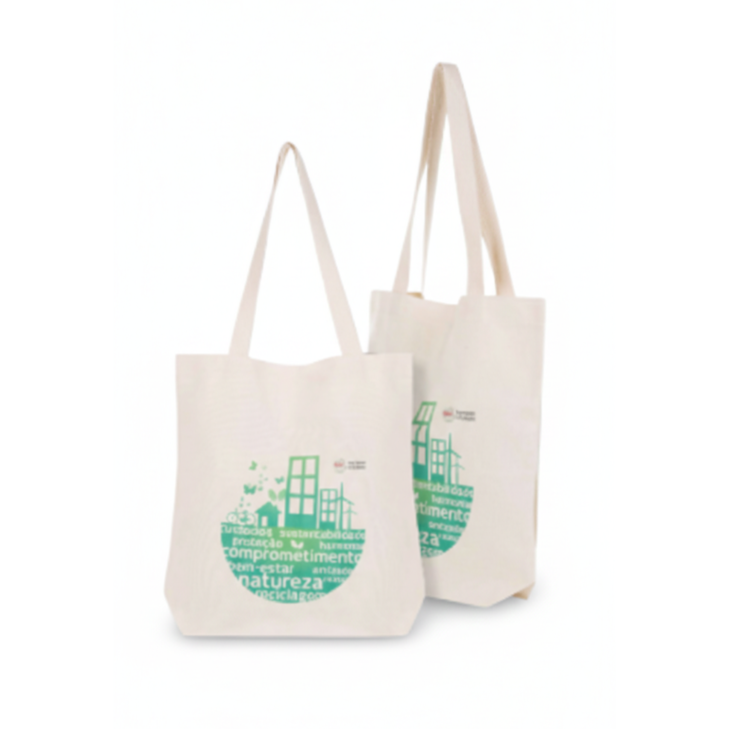 Ecobag 100% Algodão Personalizada 38x40x10cm | Hands Brindes